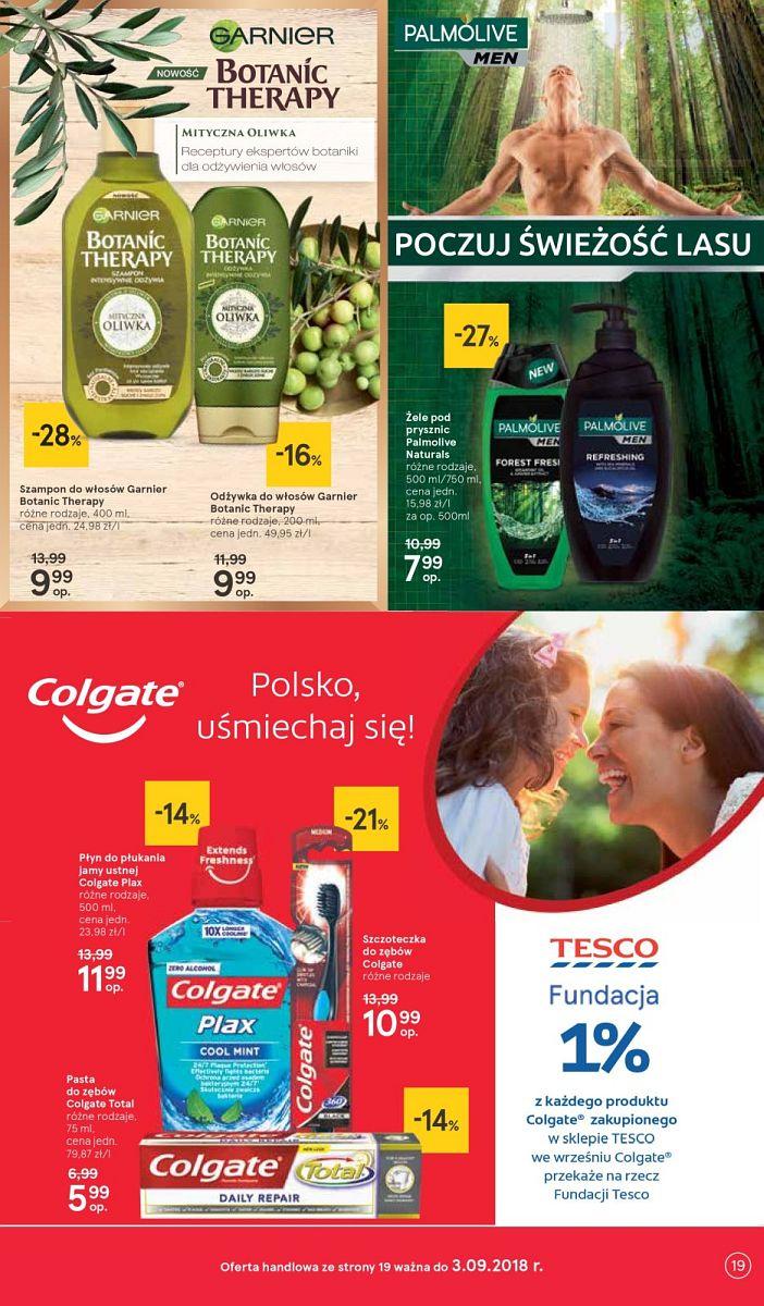 Gazetka promocyjna Tesco str. 19