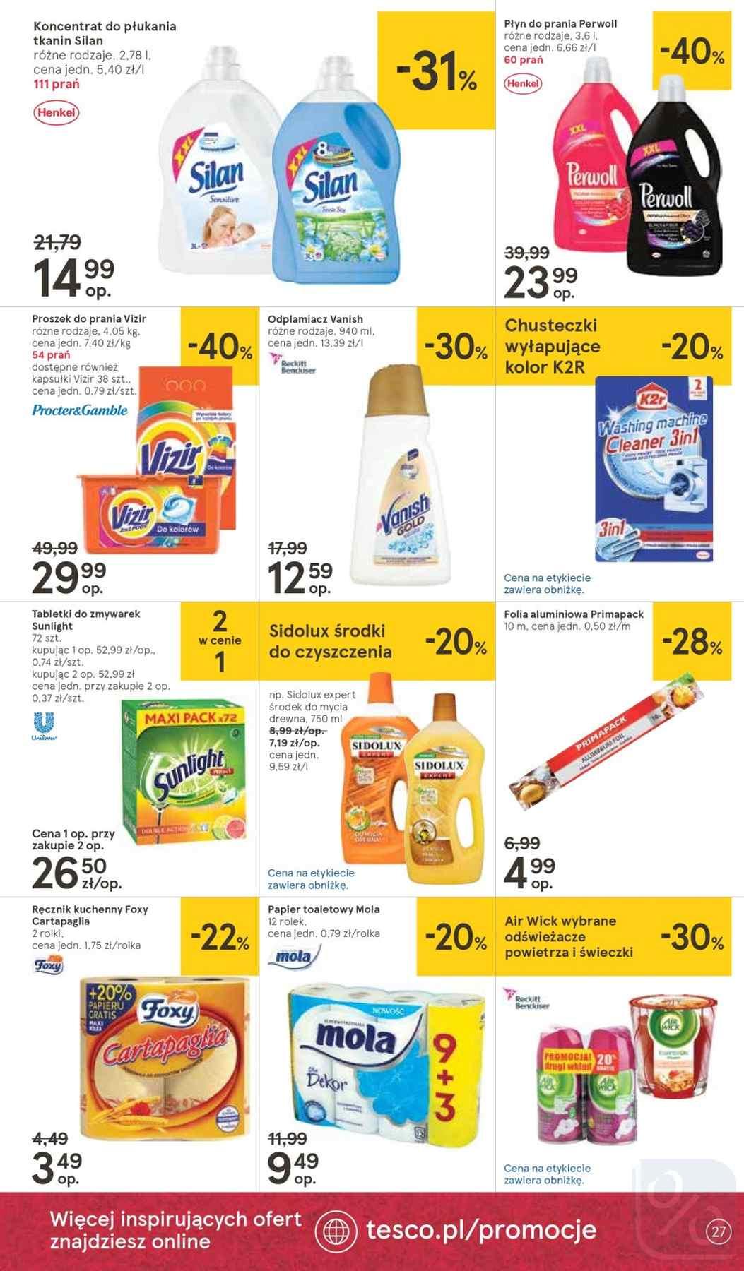 Gazetka promocyjna Tesco str. 27