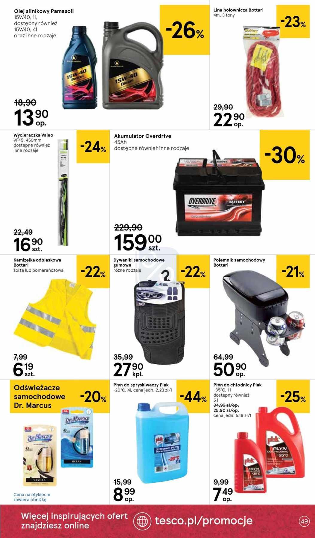 Gazetka promocyjna Tesco str. 49