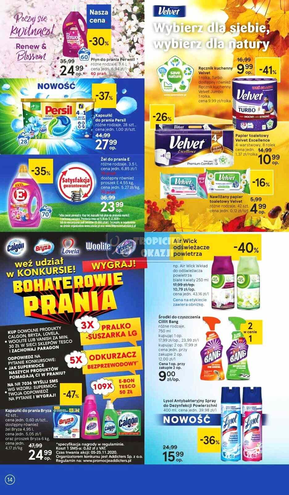 Gazetka promocyjna Tesco str. 14
