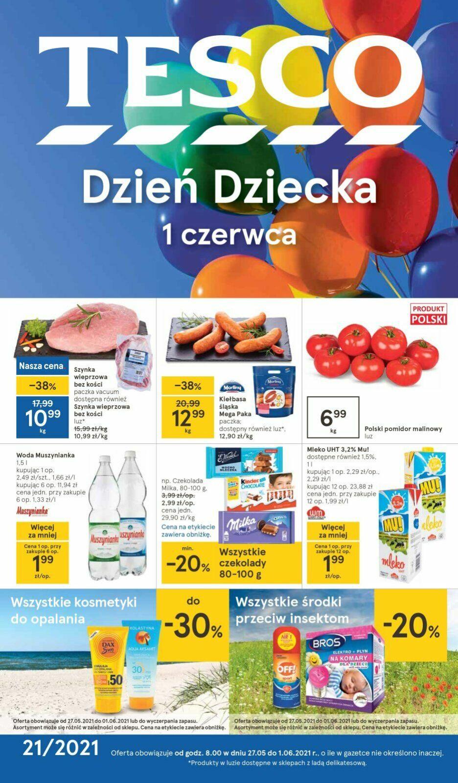 Gazetka promocyjna Tesco str. 1