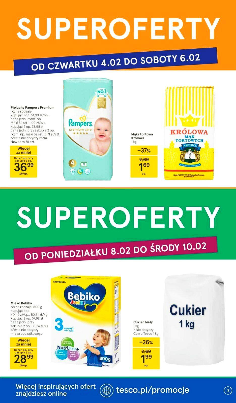 Gazetka promocyjna Tesco str. 3