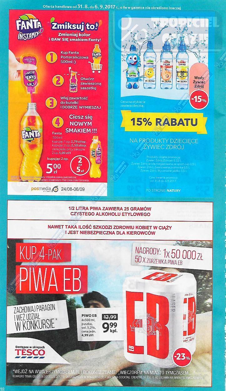 Gazetka promocyjna Tesco str. 18