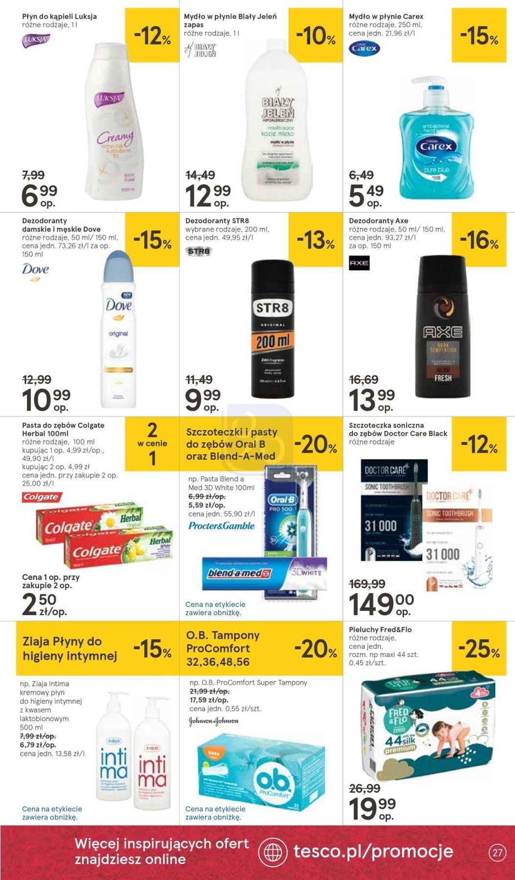 Gazetka promocyjna Tesco str. 27