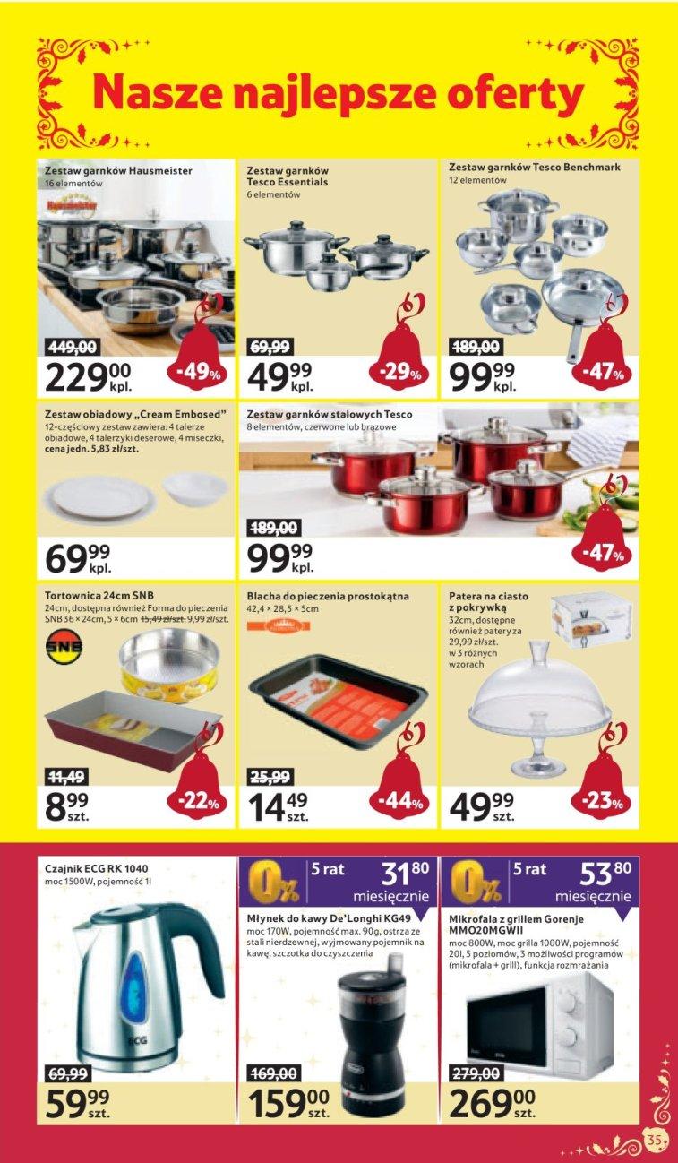 Gazetka promocyjna Tesco str. 35