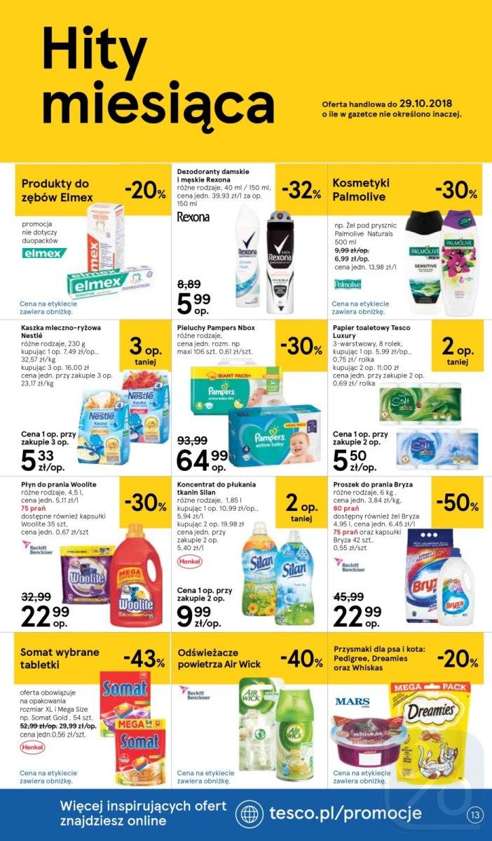Gazetka promocyjna Tesco str. 13