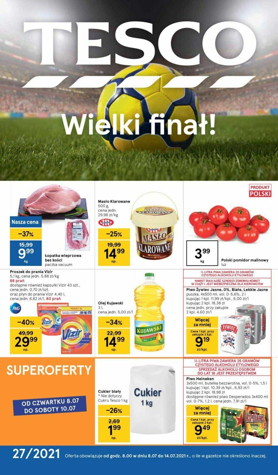 Gazetka promocyjna Tesco str. 1
