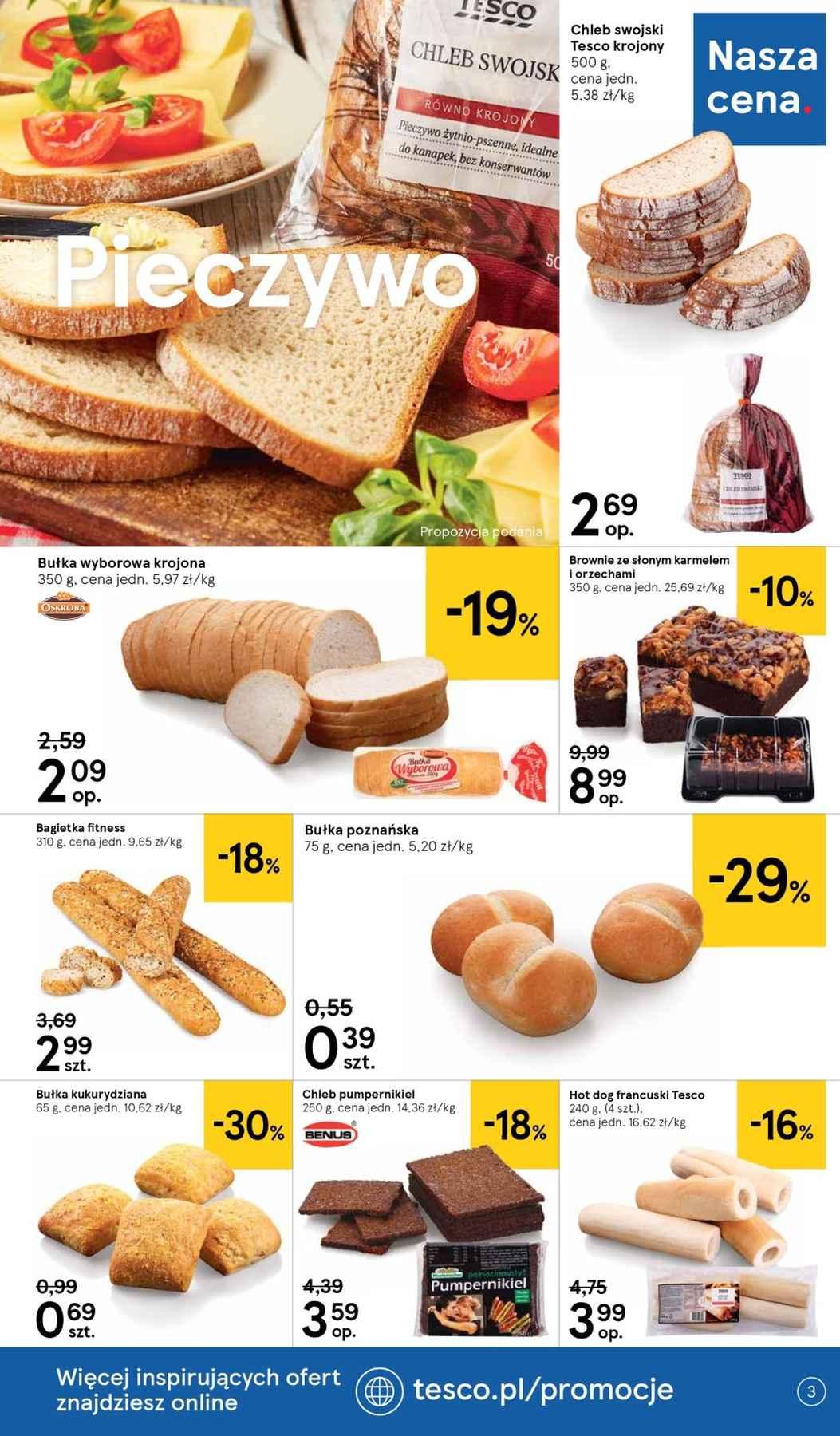 Gazetka promocyjna Tesco str. 3