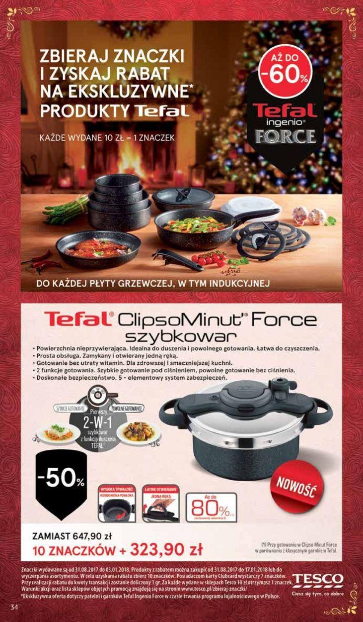 Gazetka promocyjna Tesco str. 34