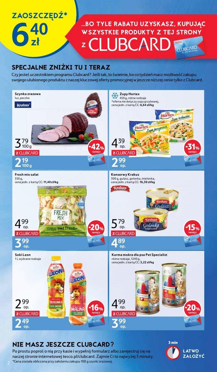 Gazetka promocyjna Tesco str. 2