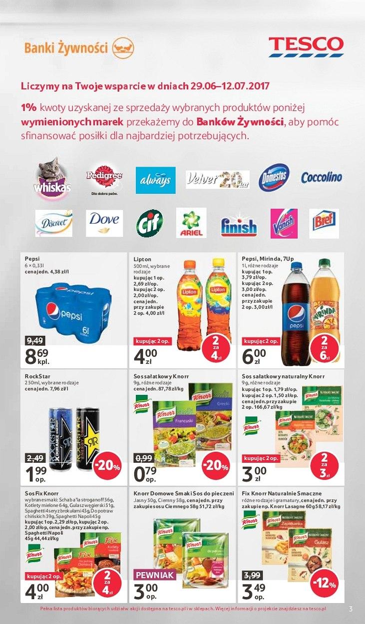 Gazetka promocyjna Tesco str. 3