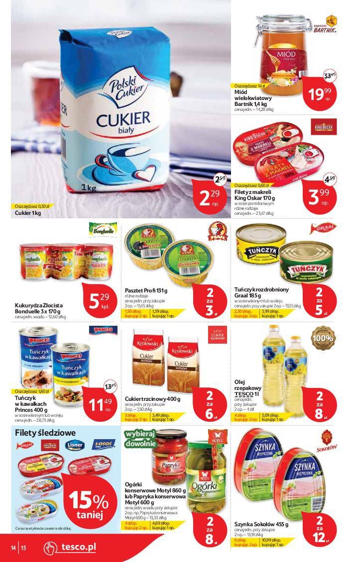 Gazetka promocyjna Tesco str. 15