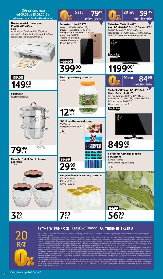 Gazetka promocyjna Tesco str. 30