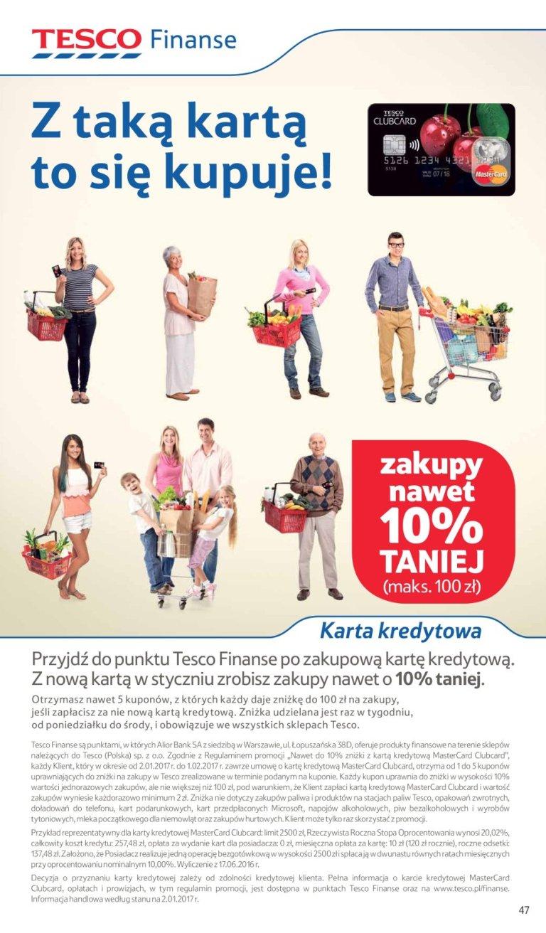 Gazetka promocyjna Tesco str. 47