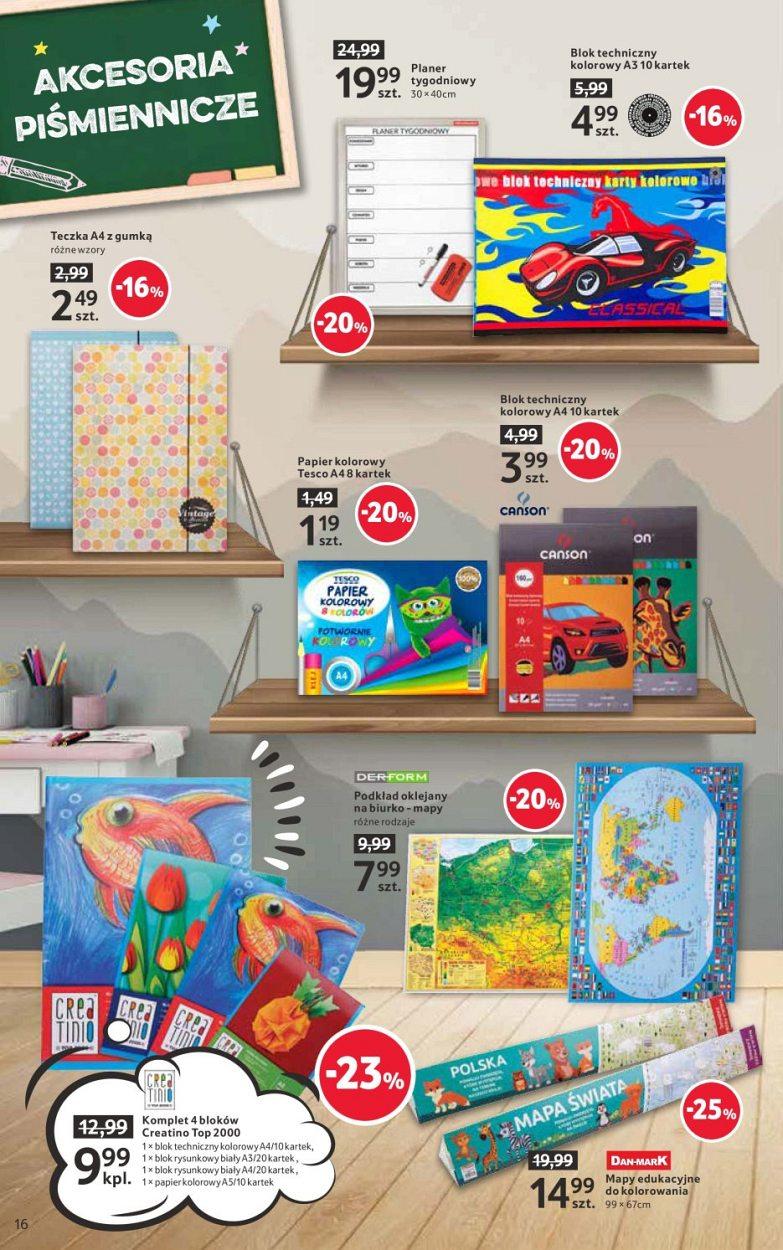 Gazetka promocyjna Tesco str. 16
