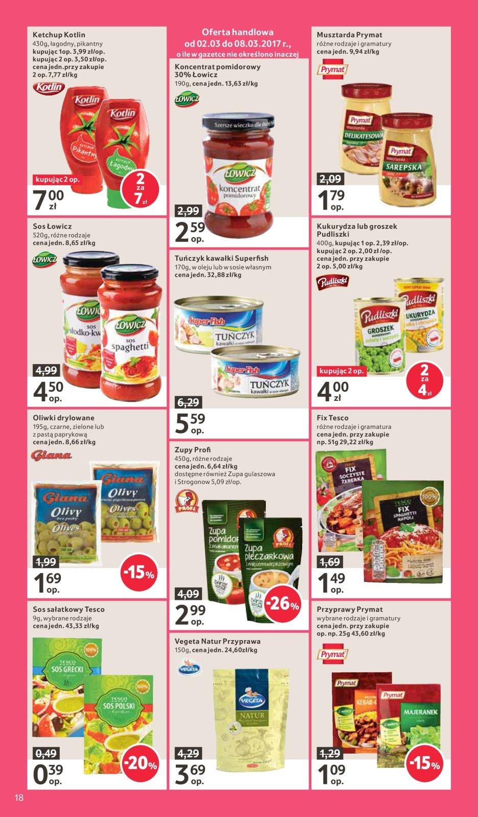 Gazetka promocyjna Tesco str. 18