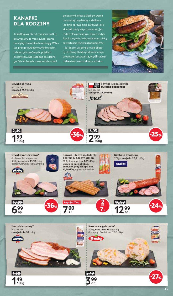Gazetka promocyjna Tesco str. 13