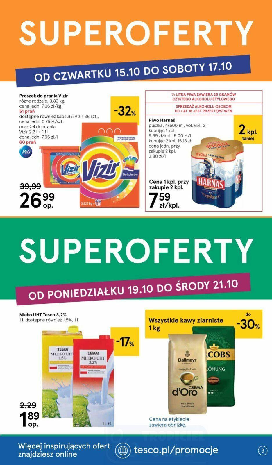 Gazetka promocyjna Tesco str. 3