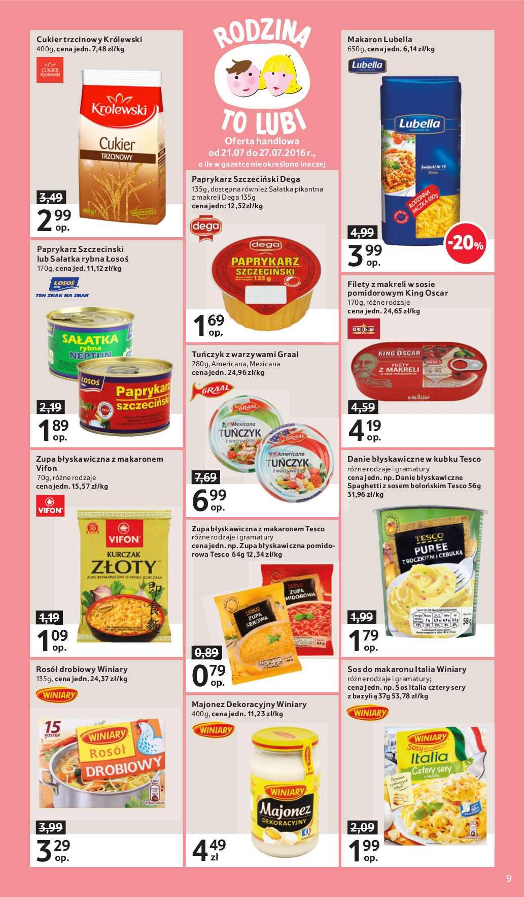 Gazetka promocyjna Tesco str. 9