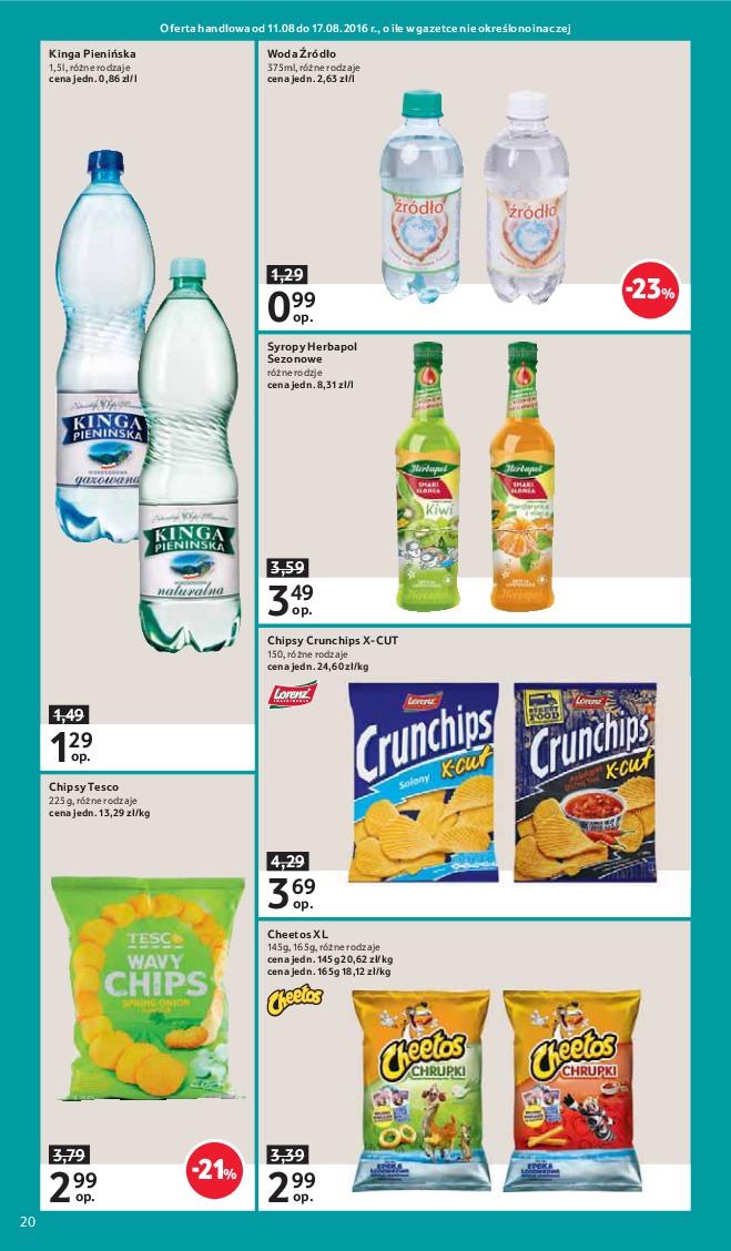 Gazetka promocyjna Tesco str. 20