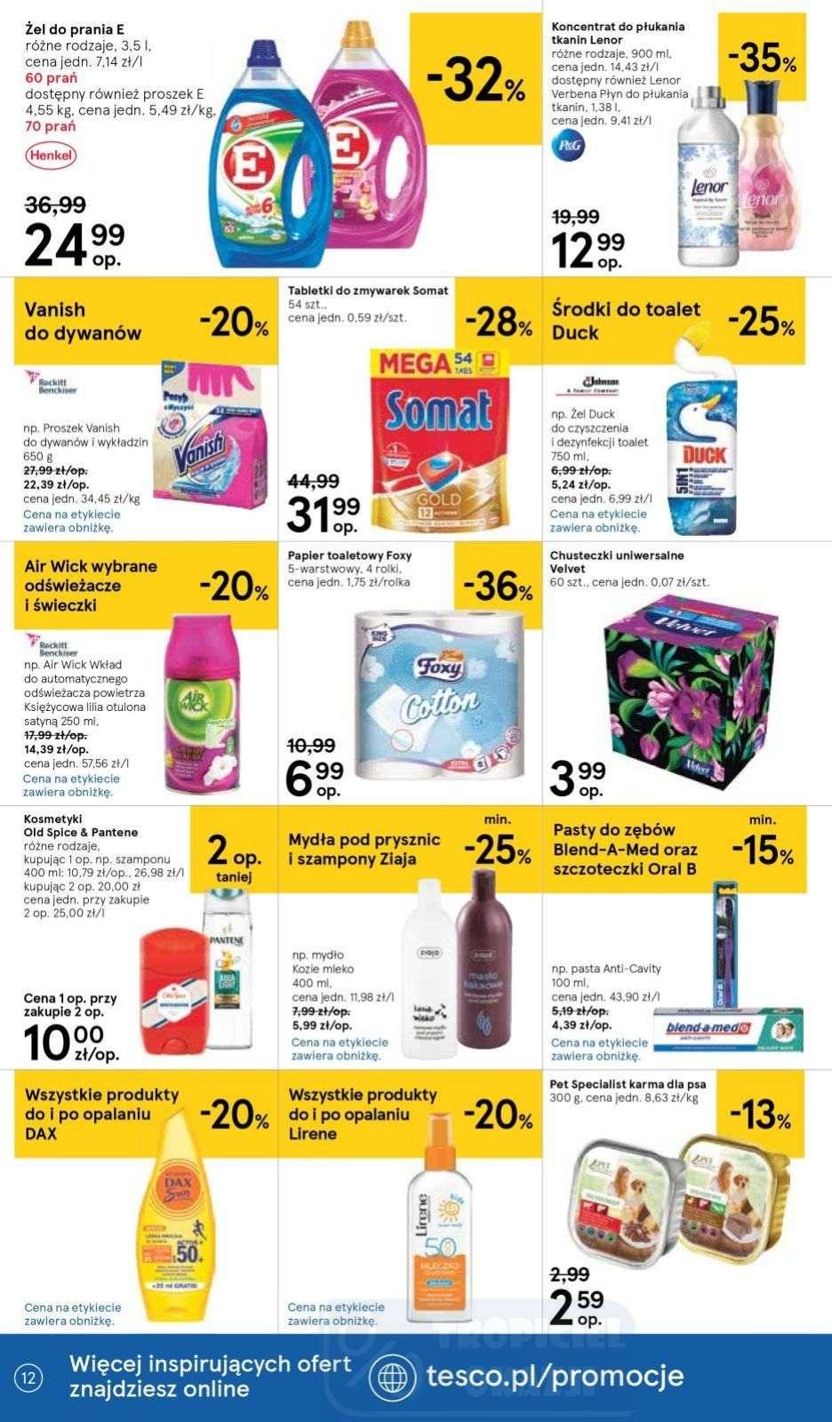 Gazetka promocyjna Tesco str. 12