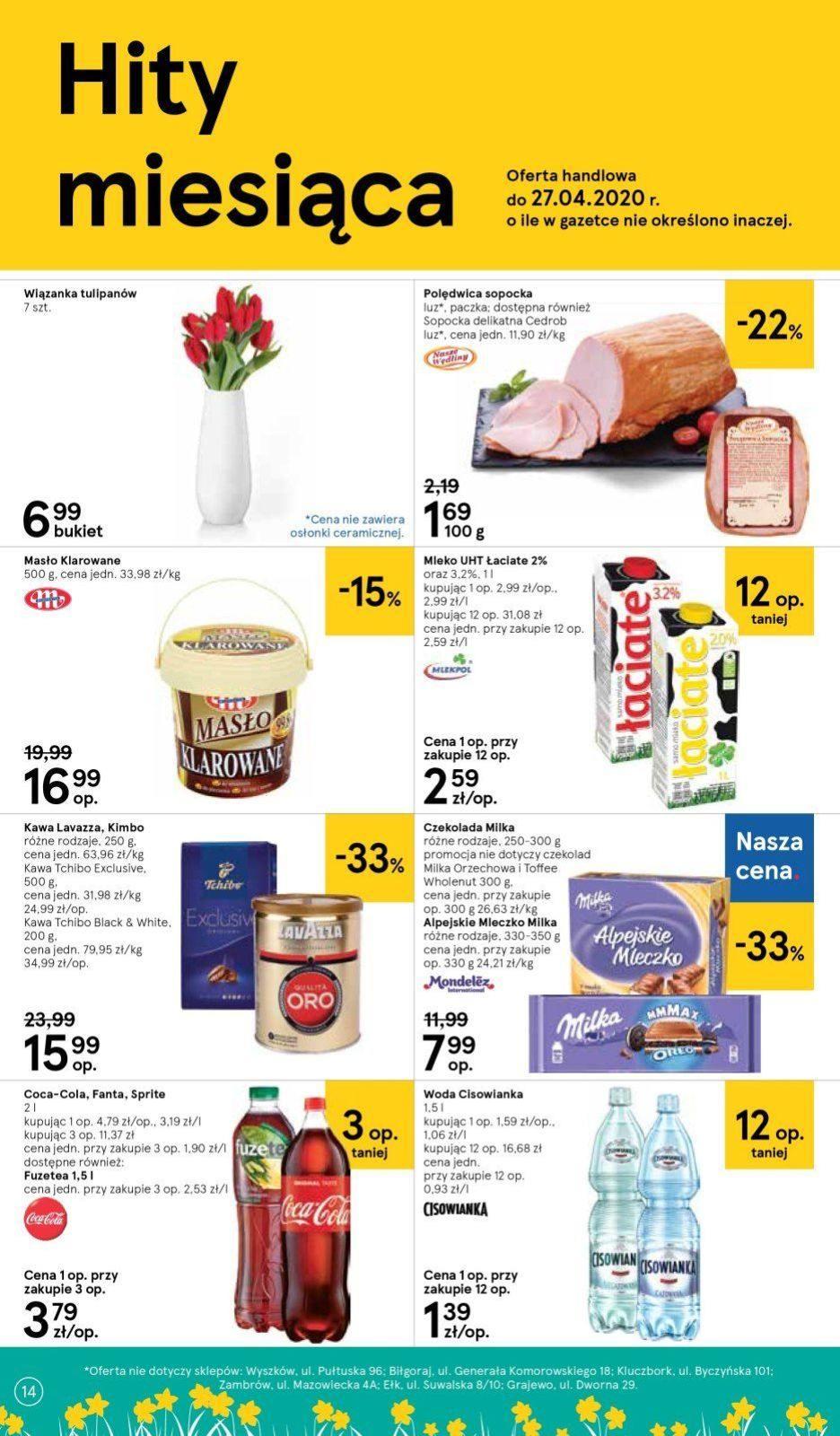 Gazetka promocyjna Tesco str. 14