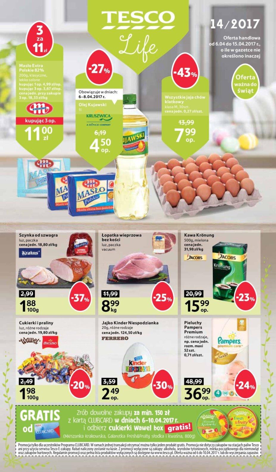 Gazetka promocyjna Tesco str. 1