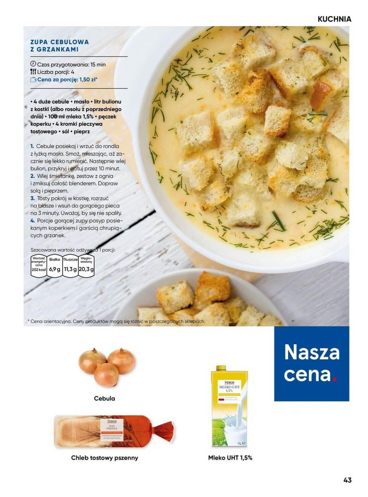 Gazetka promocyjna Tesco str. 43