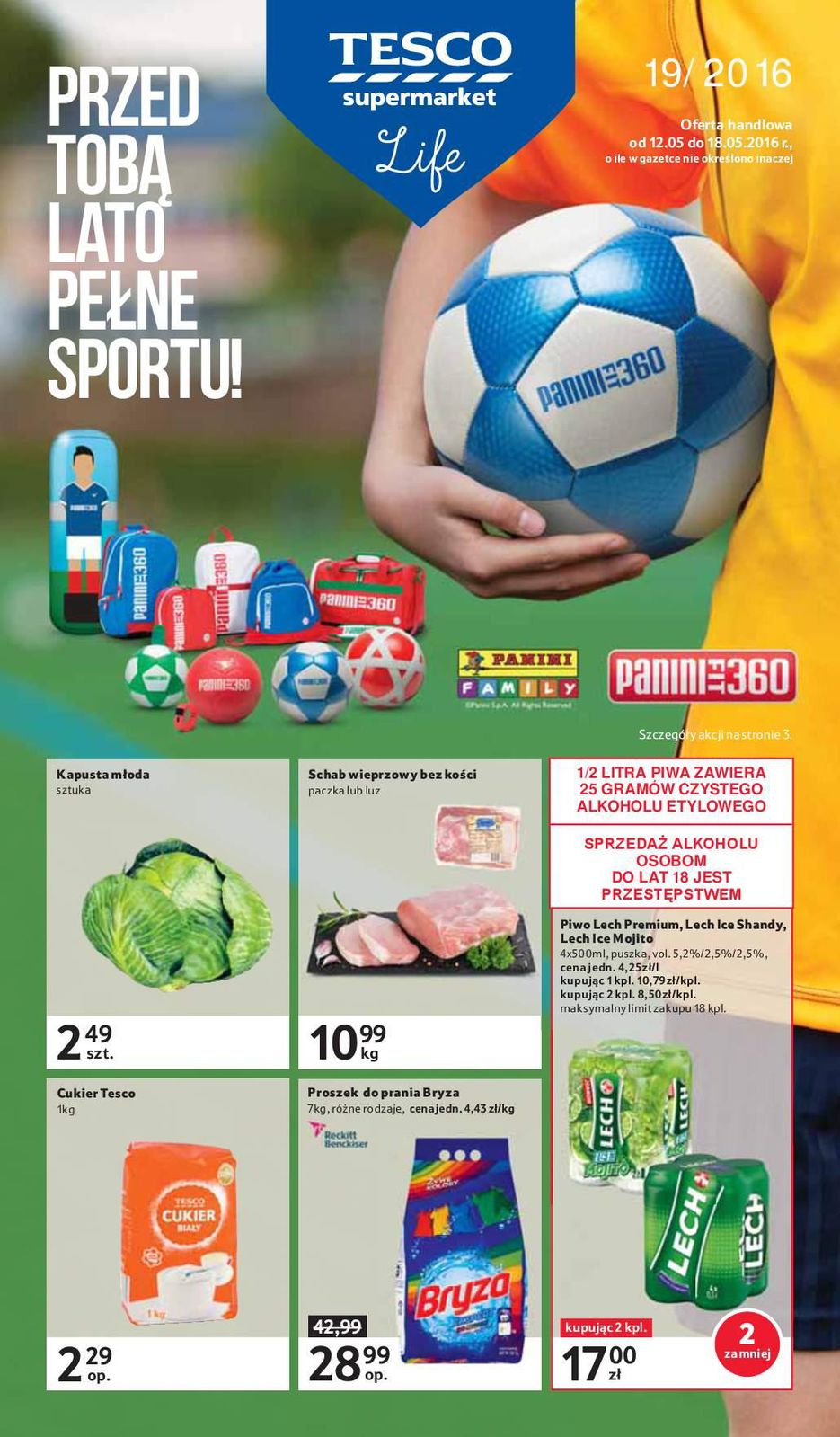 Gazetka promocyjna Tesco str. 1