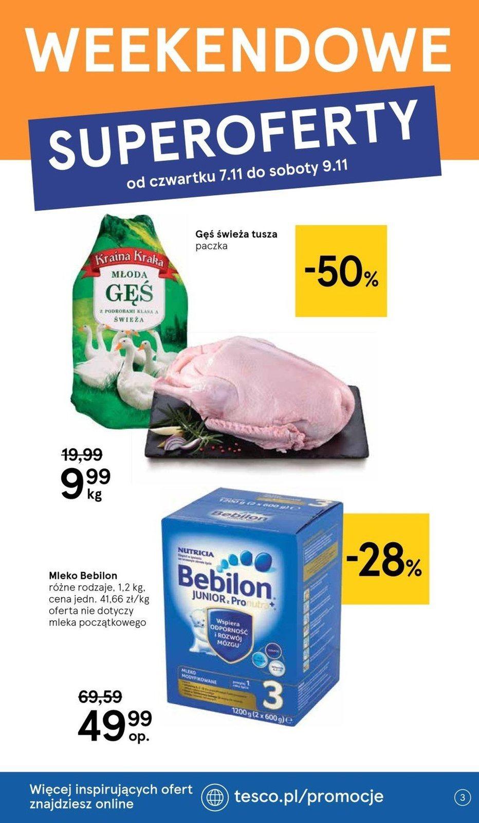 Gazetka promocyjna Tesco str. 3
