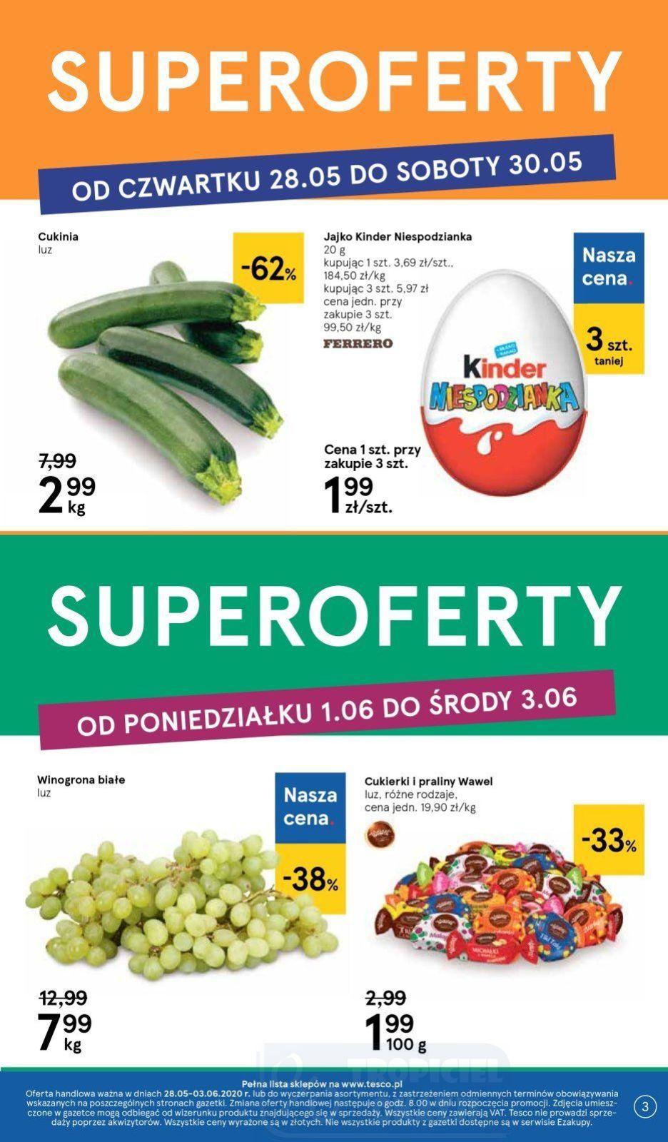 Gazetka promocyjna Tesco str. 3