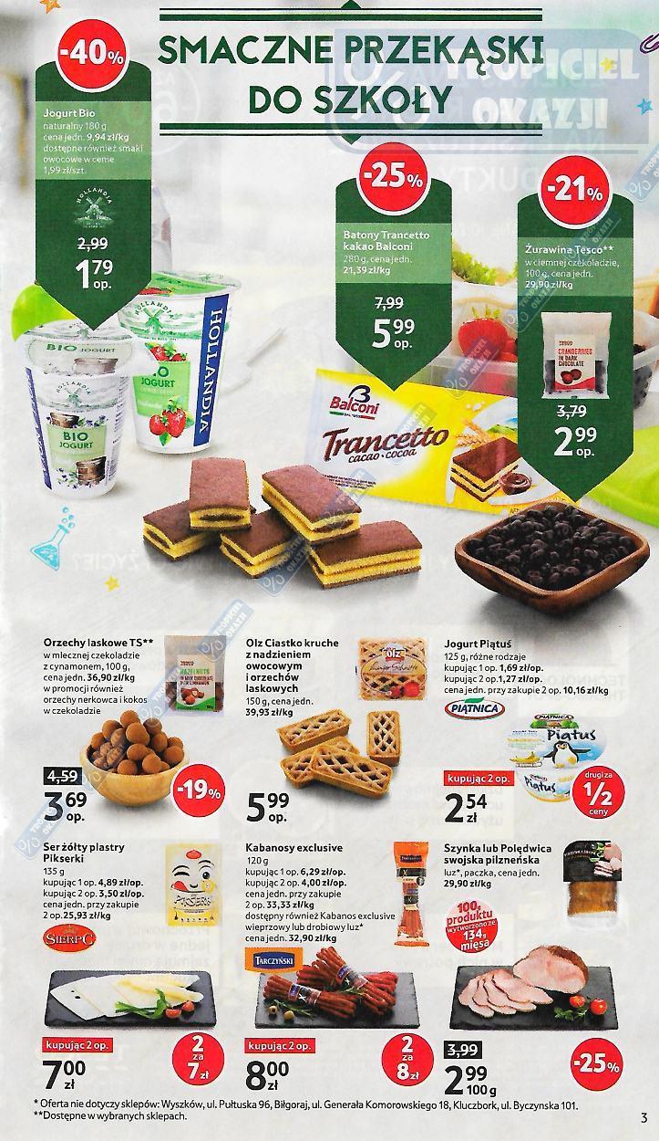 Gazetka promocyjna Tesco str. 3