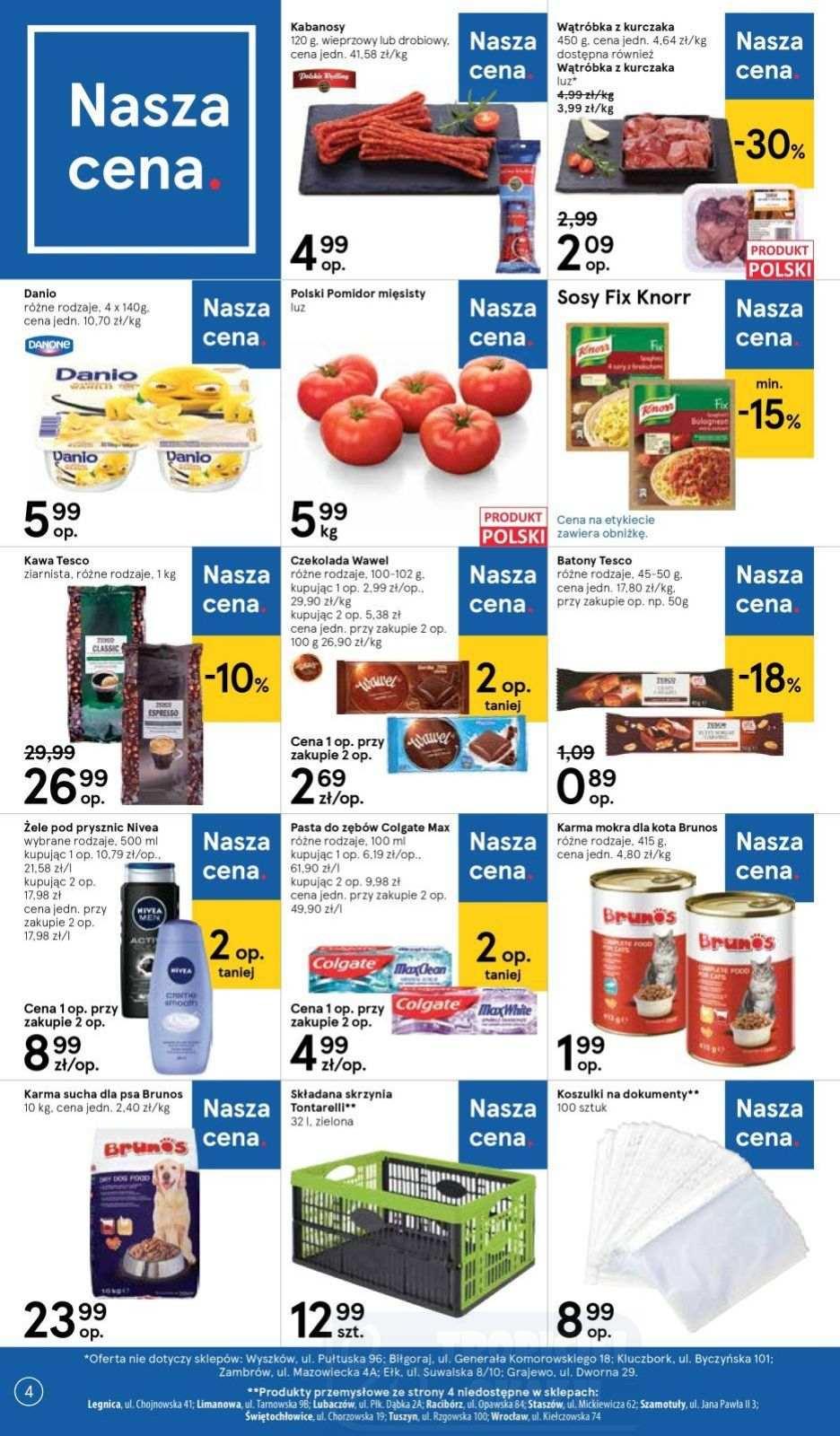 Gazetka promocyjna Tesco str. 4