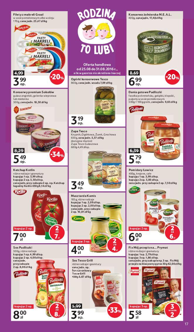 Gazetka promocyjna Tesco str. 17