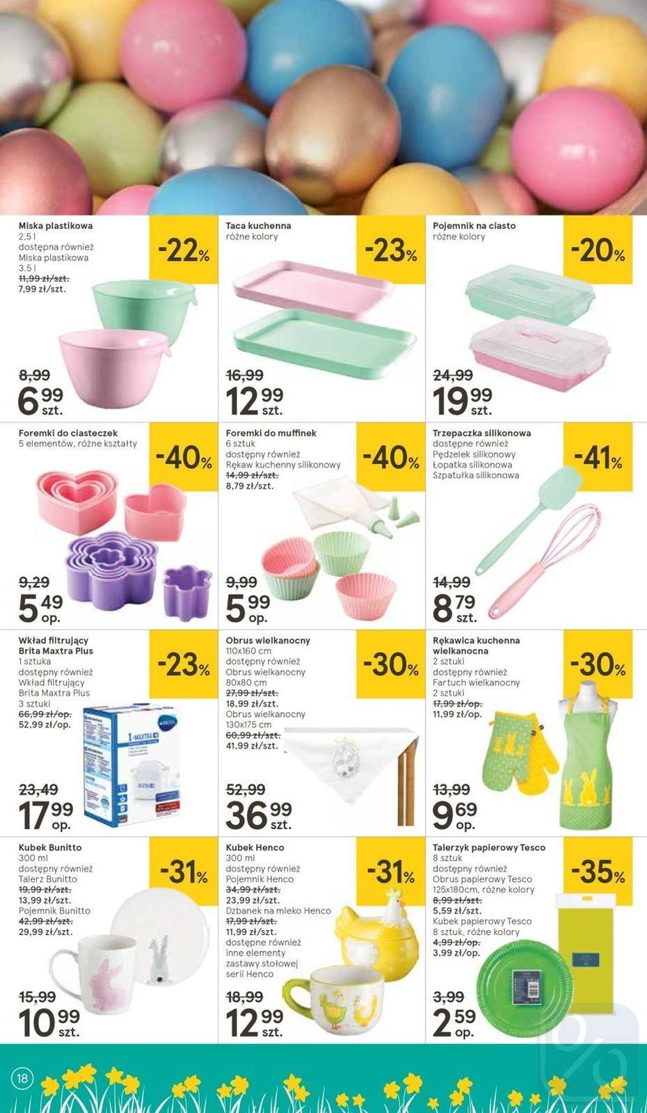 Gazetka promocyjna Tesco str. 18
