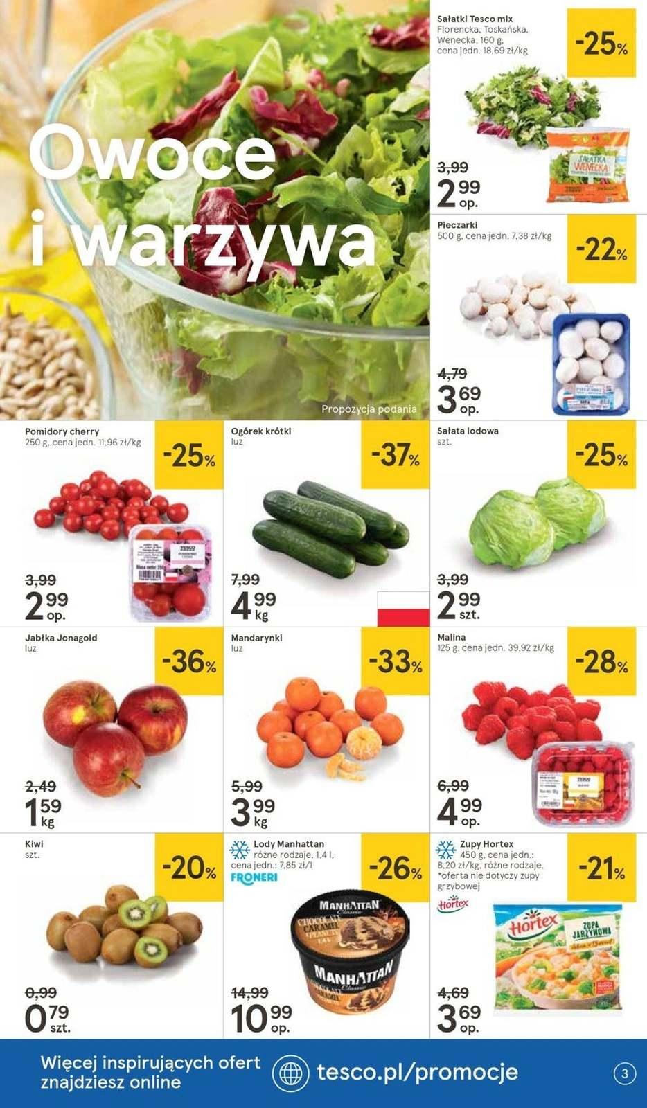 Gazetka promocyjna Tesco str. 3