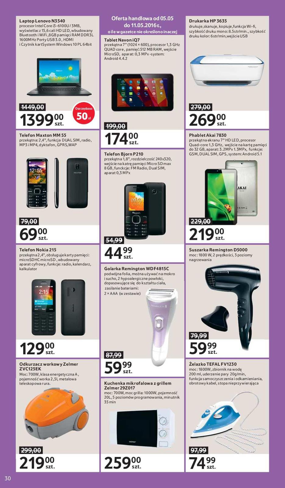 Gazetka promocyjna Tesco str. 30