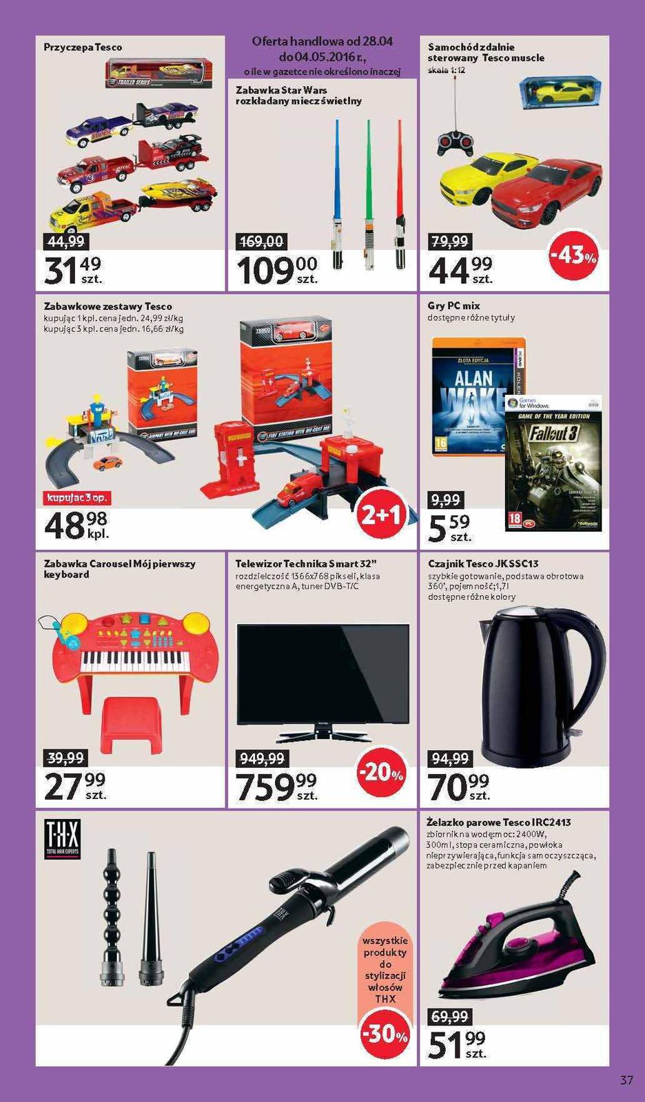 Gazetka promocyjna Tesco str. 37