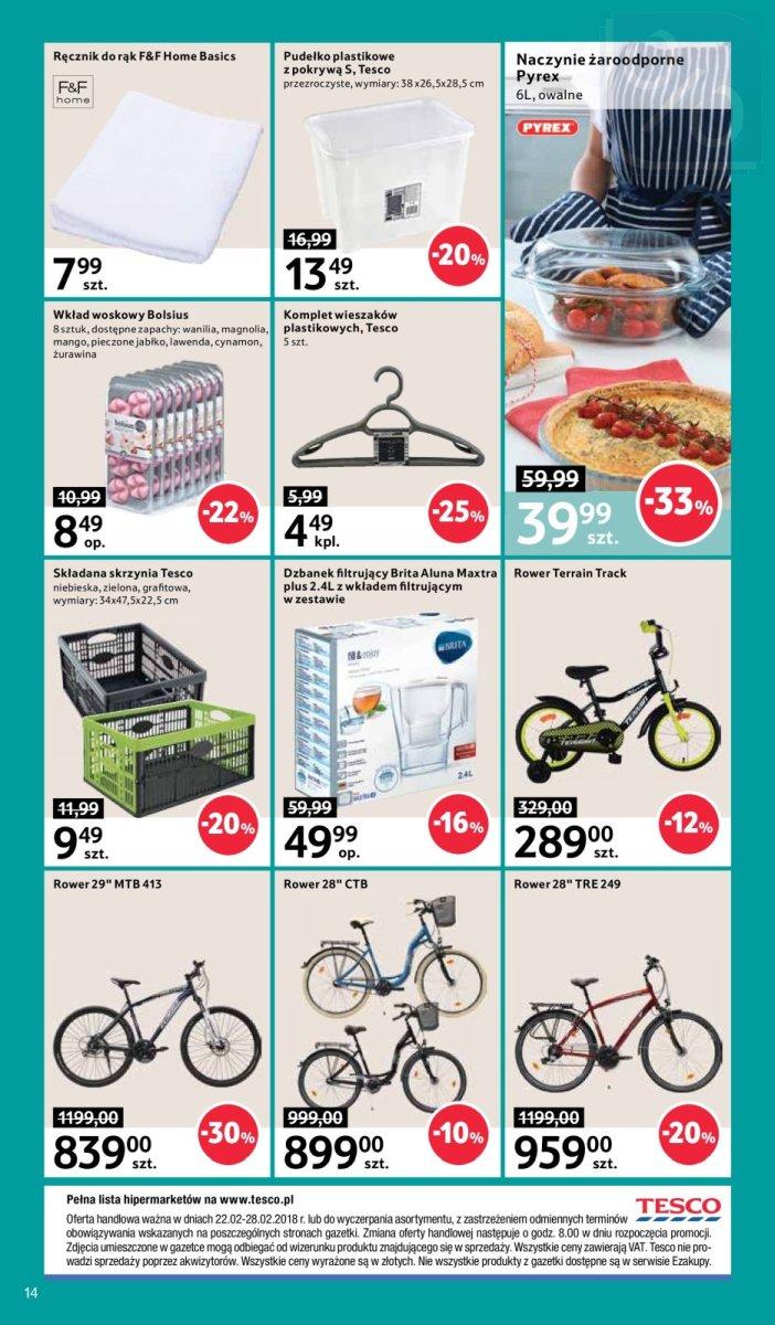 Gazetka promocyjna Tesco str. 14