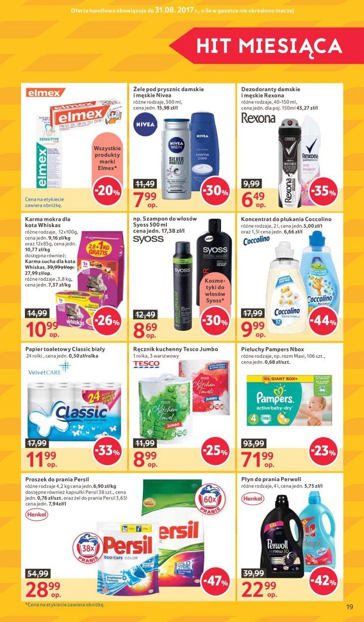Gazetka promocyjna Tesco str. 19