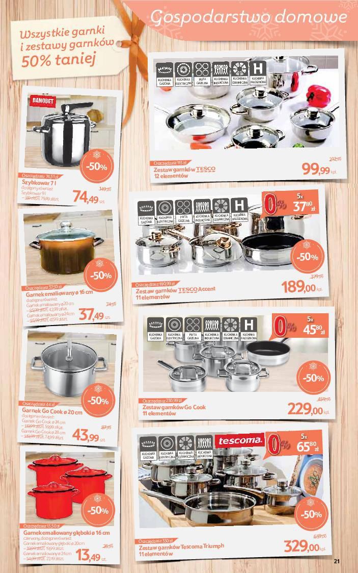 Gazetka promocyjna Tesco str. 21