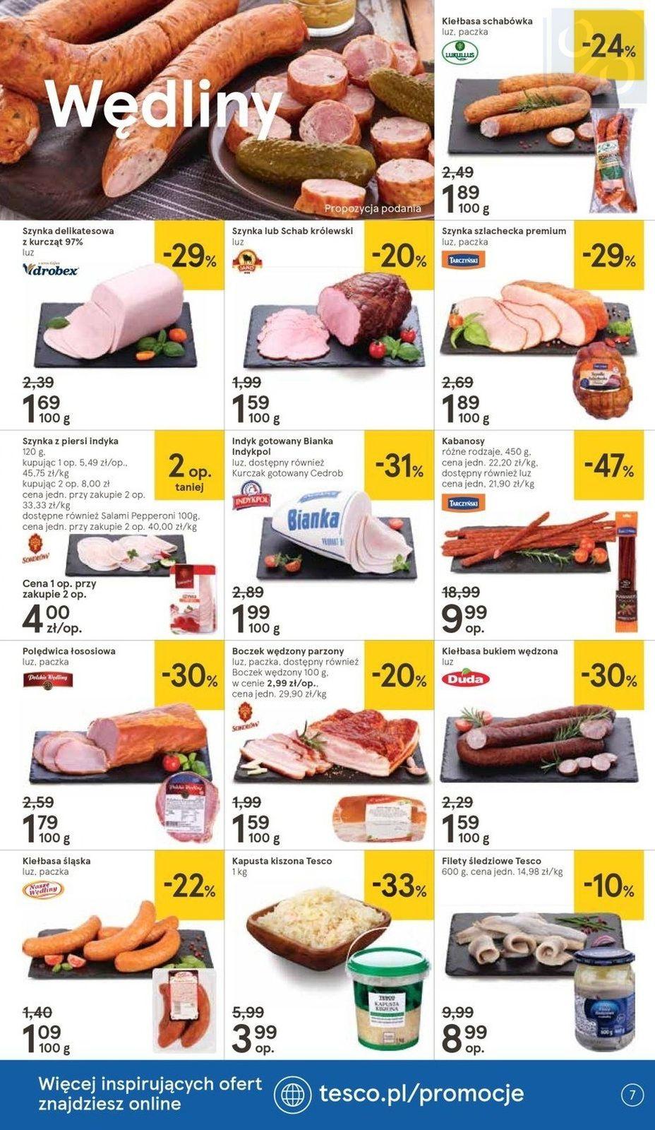 Gazetka promocyjna Tesco str. 7