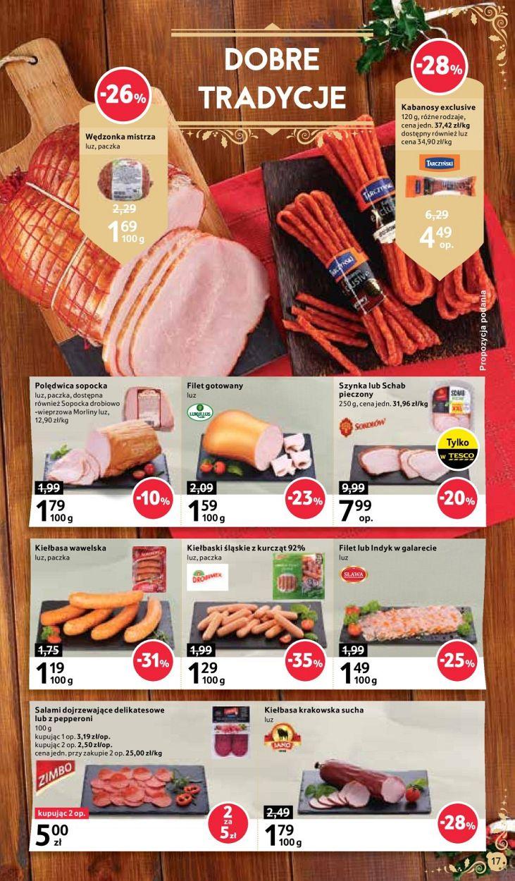 Gazetka promocyjna Tesco str. 17