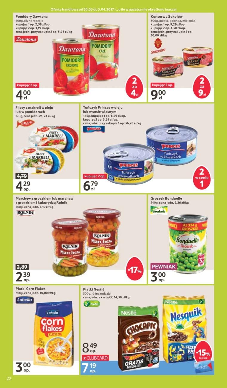 Gazetka promocyjna Tesco str. 22