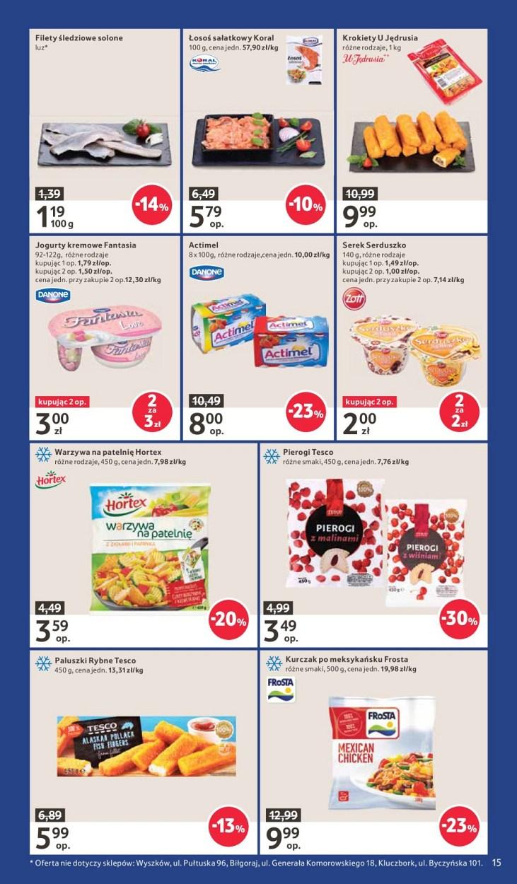 Gazetka promocyjna Tesco str. 15