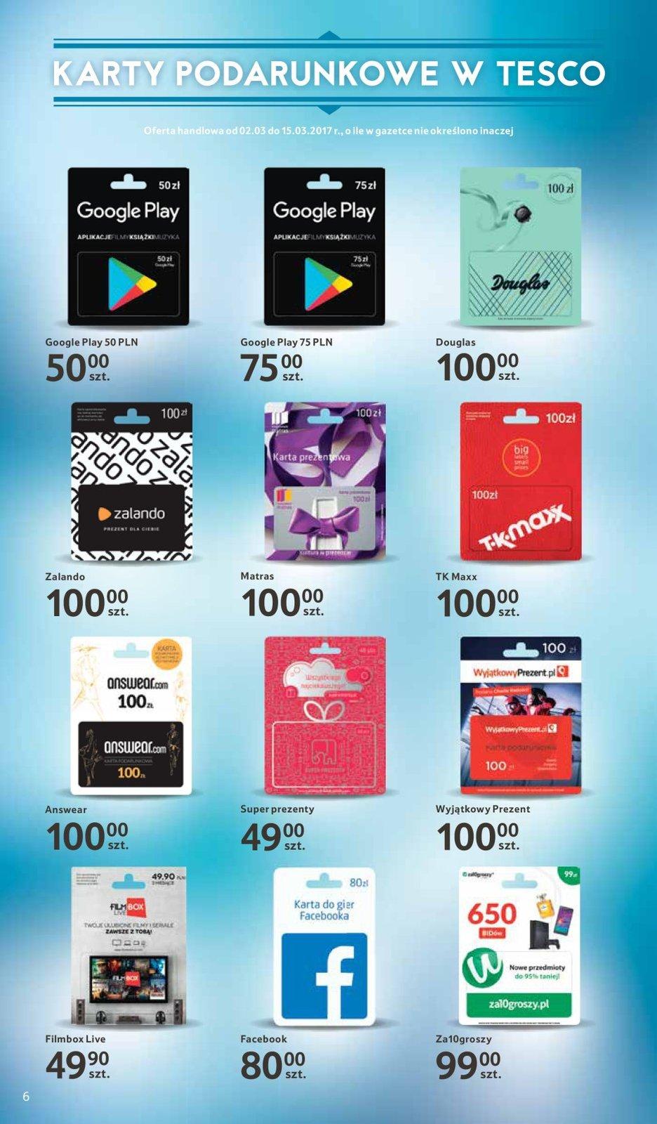 Gazetka promocyjna Tesco str. 6