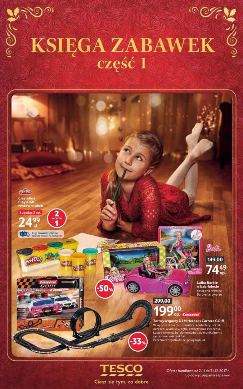 Gazetka promocyjna Tesco str. 1