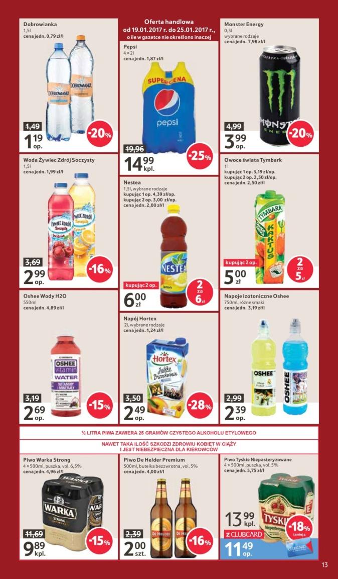 Gazetka promocyjna Tesco str. 13