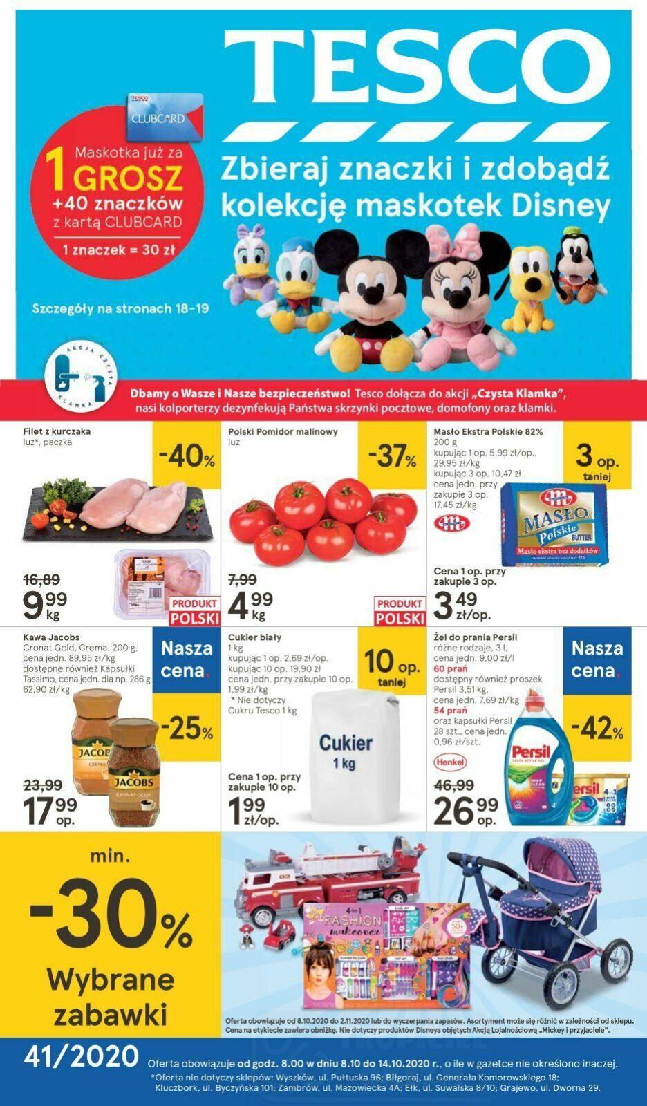 Gazetka promocyjna Tesco str. 1