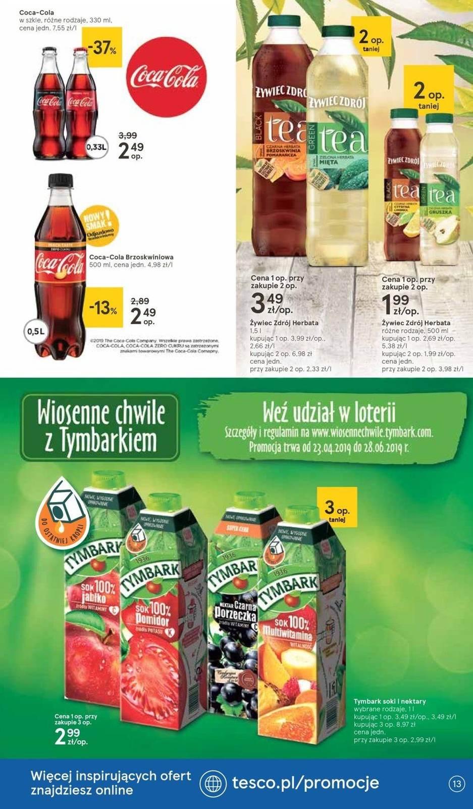 Gazetka promocyjna Tesco str. 13